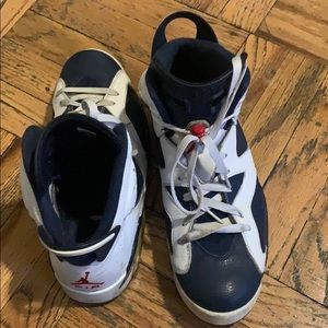 Jordan Olympic 6s in size 10.